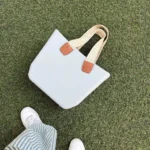 Chinese Factory's Fashion Portable EVA Beach Handbags Women's Custom Color Small Tote Bags Waterproof and Hot Selling